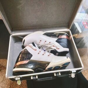 Jordan White and Black Men's Shoes